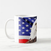 Amerikaanse vlag en Mok van Eagle (Links)