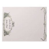 Amerikaanse vlag en notitieblok van Eagle (Voorkant)