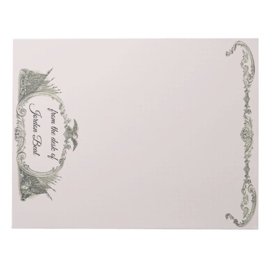 Amerikaanse vlag en notitieblok van Eagle (Voorkant)