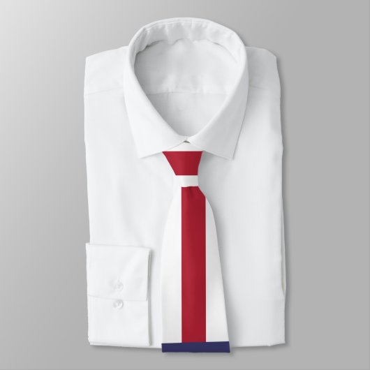 Amerikaanse vlag en Stripes Necktie Stropdas (Gebonden)