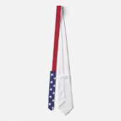 Amerikaanse vlag en Stripes Necktie Stropdas (Achterkant)