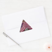 Amerikaanse vlag en vuurwerk sticker (Envelop)