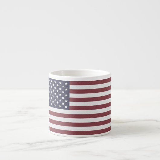 Amerikaanse vlag espresso kop (Voorkant)