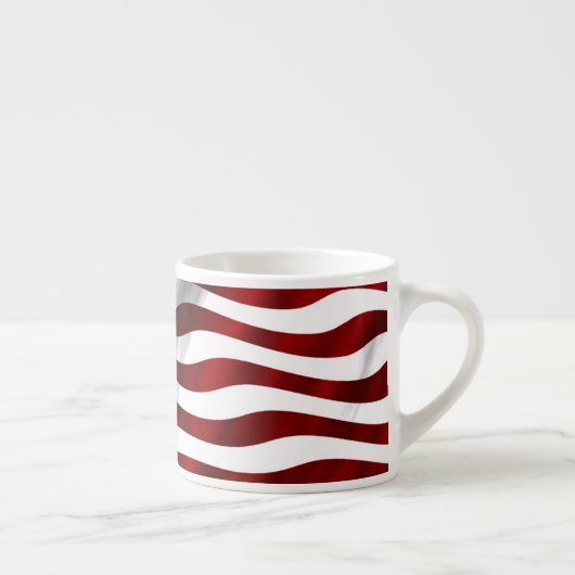 Amerikaanse vlag espresso kop (Rechts)