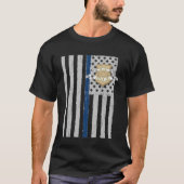 Amerikaanse vlag Essential Police Law Enforcement  T-shirt (Voorkant)