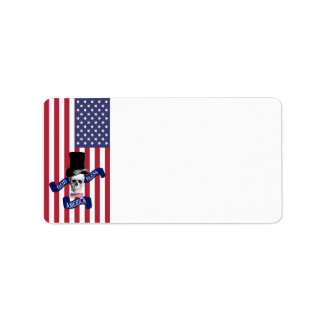 Amerikaanse vlag etiket