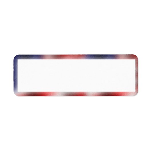 Amerikaanse vlag etiket (Voorkant)