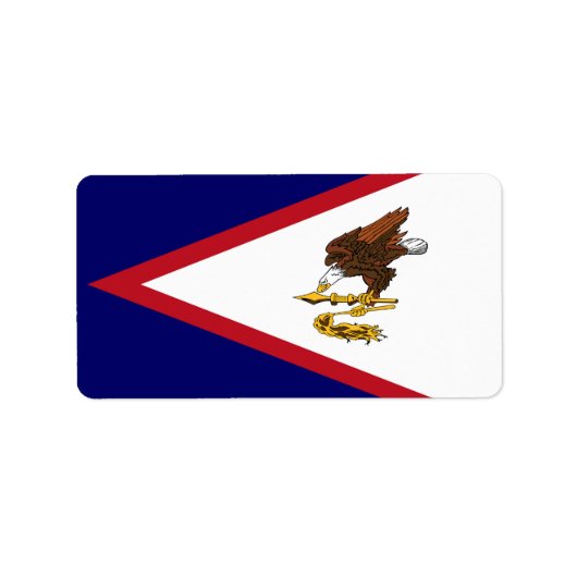 Amerikaanse vlag etiket (Voorkant)