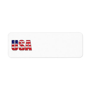 Amerikaanse vlag etiket