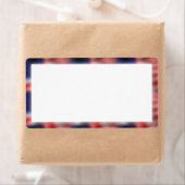 Amerikaanse vlag etiket (Insitu)