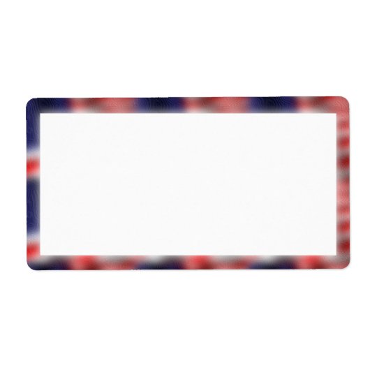 Amerikaanse vlag etiket (Voorkant)