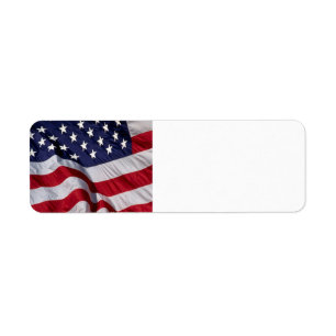 Amerikaanse vlag etiket