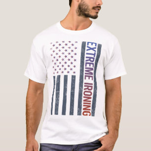 Amerikaanse Vlag Extreme Strijken T-shirt