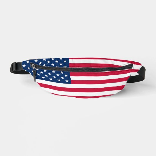 Amerikaanse vlag Fanny Pack USA Heuptasje (Voorkant)