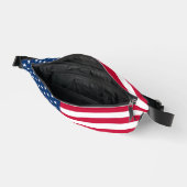Amerikaanse vlag Fanny Pack USA Heuptasje (Open)