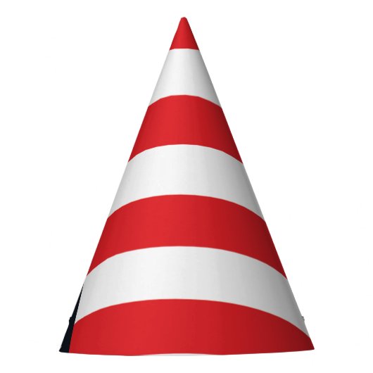 Amerikaanse vlag feesthoedjes (Voorkant)