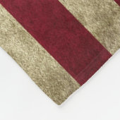 Amerikaanse vlag fleece deken (Hoek)