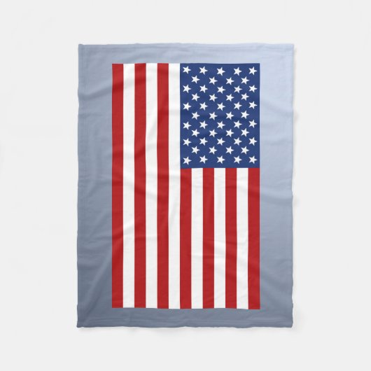 Amerikaanse vlag fleece deken (Voorkant)