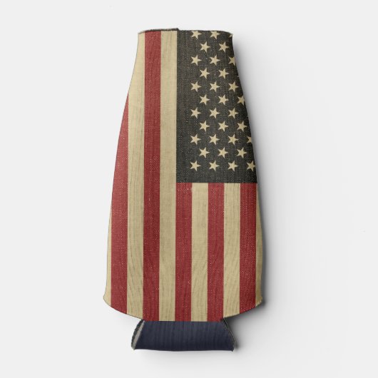  Amerikaanse vlag Flesjeskoeler (Voorkant)