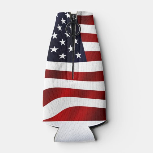 Amerikaanse vlag flesjeskoeler (Achterkant)