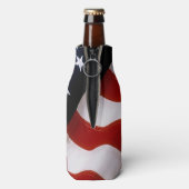 AMERIKAANSE VLAG FLESJESKOELER (Fles Achterkant)