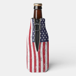 Amerikaanse vlag flesjeskoeler