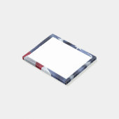 Amerikaanse vlag flip post-it® notes (Schuin)