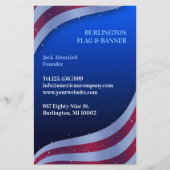 Amerikaanse vlag flyer (Voorkant)