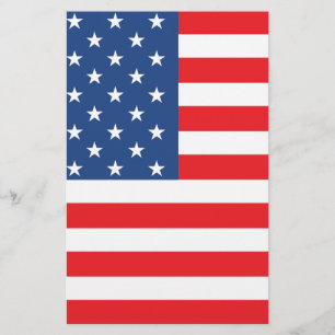 Amerikaanse vlag flyer