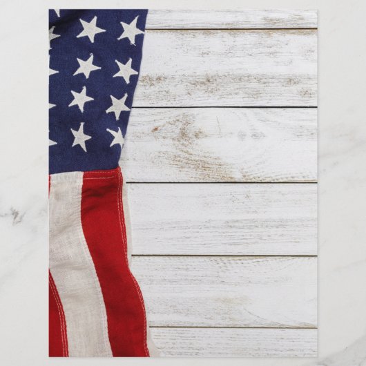  Amerikaanse vlag Flyer (Voorkant)