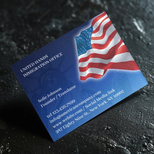 Amerikaanse vlag flyer