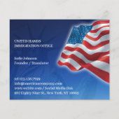 Amerikaanse vlag flyer (Voorkant)
