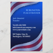 Amerikaanse vlag flyer (Voorkant)