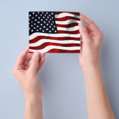 Amerikaanse vlag flyer (Hand)