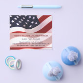 Amerikaanse vlag flyer (Enkel)