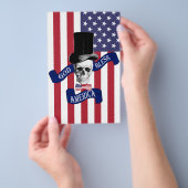 Amerikaanse vlag flyer (Hand)