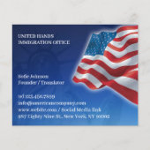 Amerikaanse vlag flyer (Voorkant)