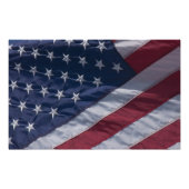 Amerikaanse vlag. foto afdruk (Voorkant)
