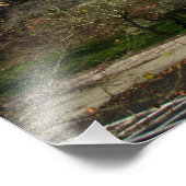 Amerikaanse vlag foto afdruk (Hoek)