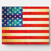 Amerikaanse vlag fotoplaat (Voorkant)
