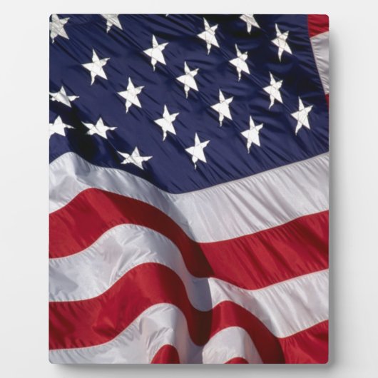 Amerikaanse vlag fotoplaat (Voorkant)