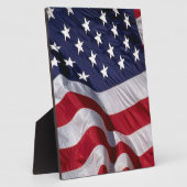 Amerikaanse vlag fotoplaat (Zijkant)