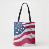 Amerikaanse vlag Freedom Tote Bag (Voorkant)