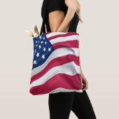 Amerikaanse vlag Freedom Tote Bag (Dichtbij)