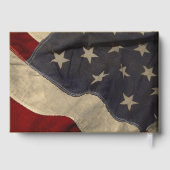 Amerikaanse vlag Funeral Guest Book Gastenboek (Achterkant)