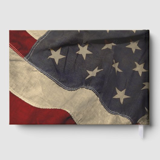 Amerikaanse vlag Funeral Guest Book Gastenboek (Achterkant)