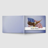 Amerikaanse vlag gastenboek (Volledig)
