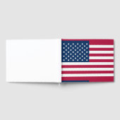 Amerikaanse vlag gastenboek (Volledig)
