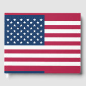 Amerikaanse vlag gastenboek (Voorkant)