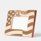 Amerikaanse vlag gegraveerde lijstjes (Links)